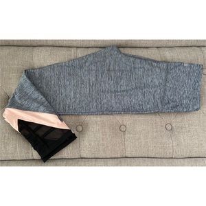 PINK High Waisted Workout Leggings with Mesh